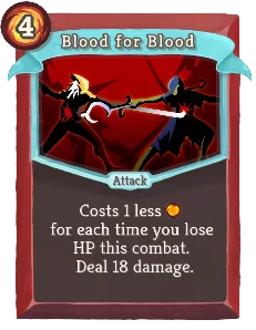 Card Image for Blood for Blood