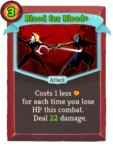 Card Image for Blood for Blood