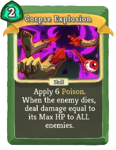 Card Image for Corpse Explosion