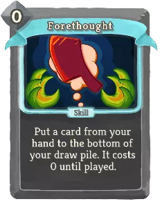 Card Image for Forethought