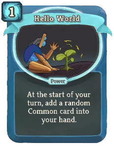 Card Image for Hello World