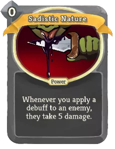 Card Image for Sadistic Nature