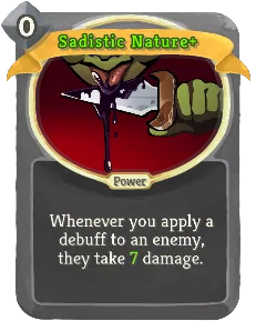 Card Image for Sadistic Nature