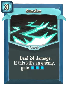Card Image for Sunder