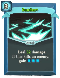 Card Image for Sunder