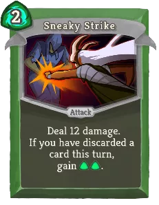 Card Image for Underhanded Strike